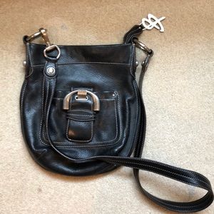 Black B. Makowsky Leather Purse